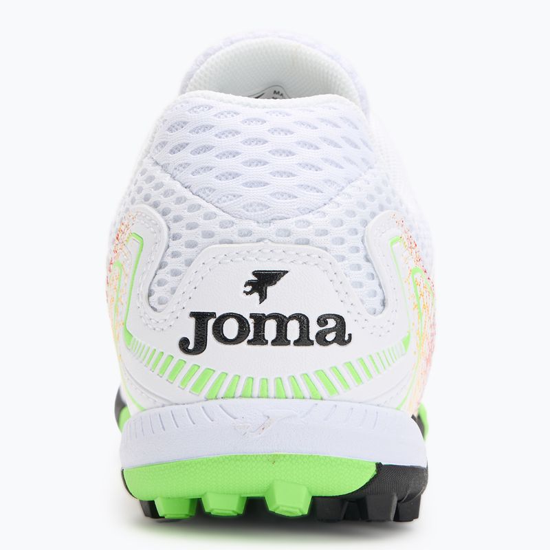 Чоловічі футбольні бутси Joma Maxima TF білі/жовті 6