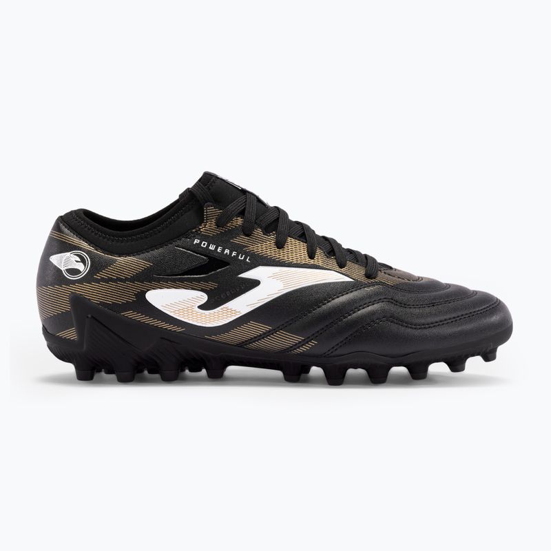 Кросівки футбольні чоловічі Joma Powerful AG black/gold 8