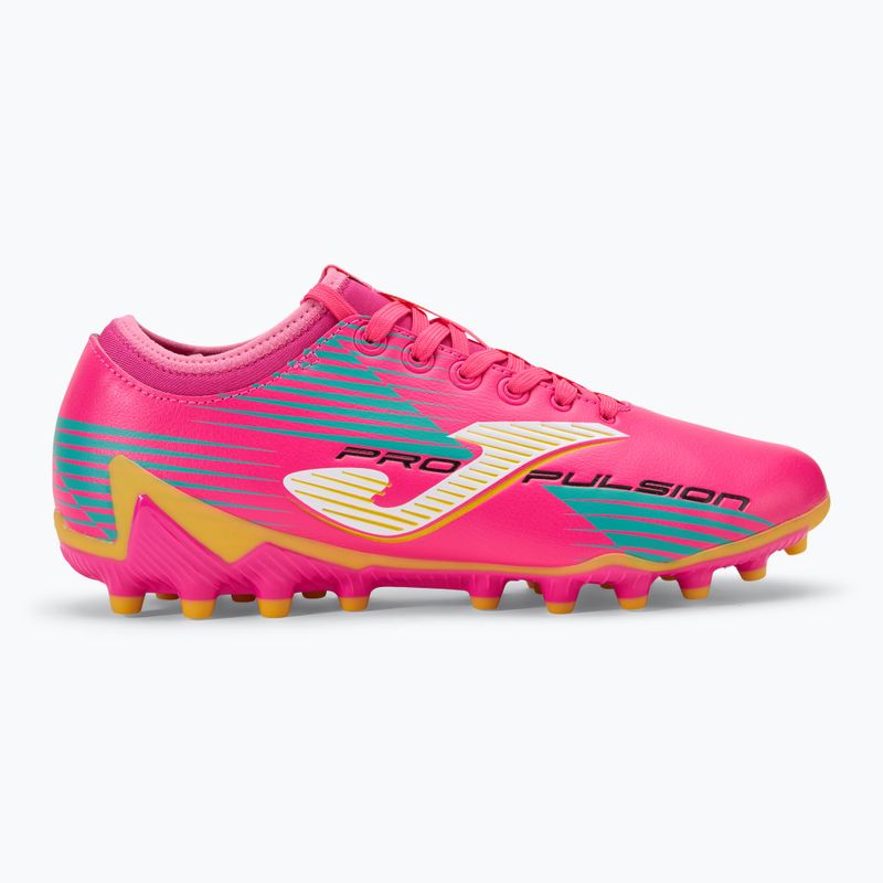 Кросівки футбольні чоловічі Propulsion AG pink/yellow 2