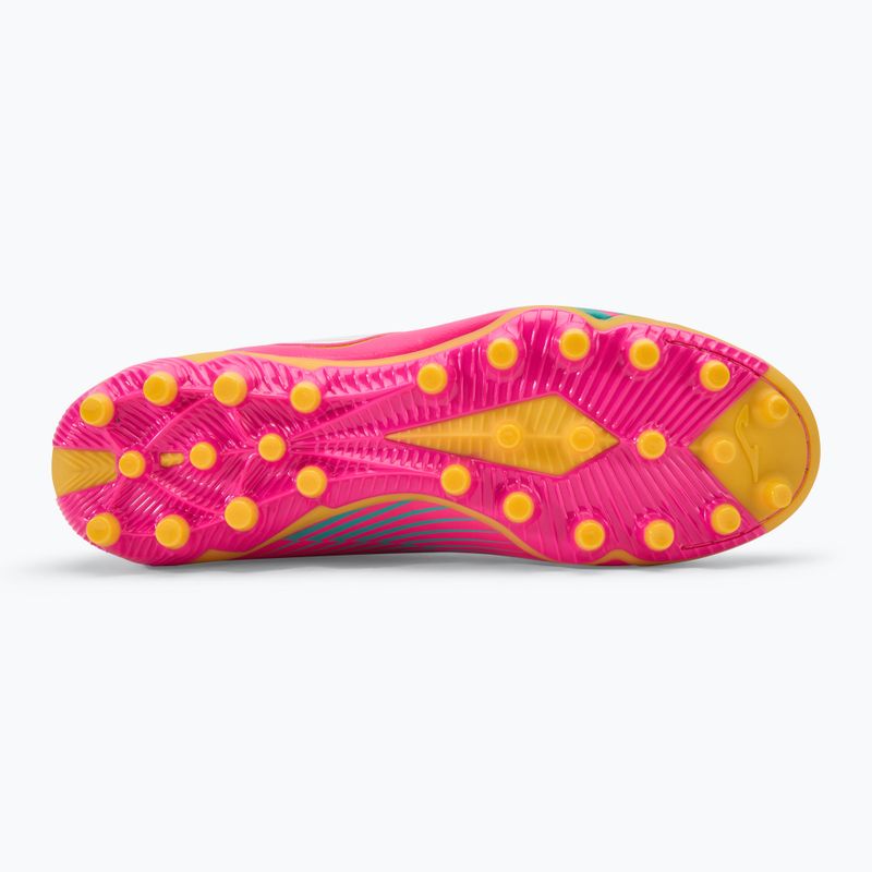 Кросівки футбольні чоловічі Propulsion AG pink/yellow 4