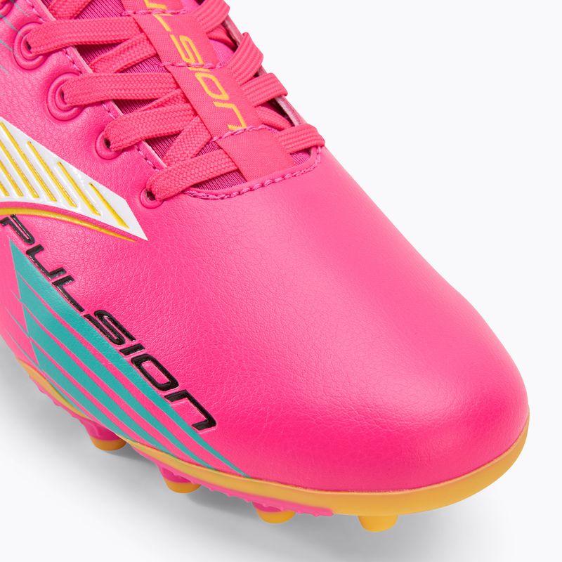 Кросівки футбольні чоловічі Propulsion AG pink/yellow 7