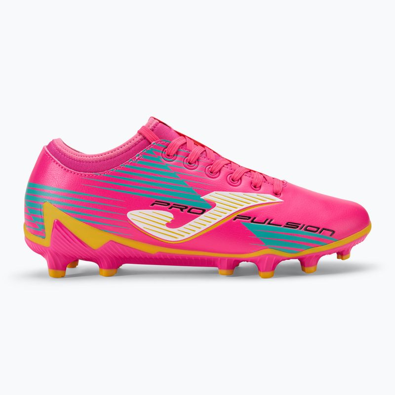 Кросівки футбольні чоловічі Joma Propulsion FG pink/yellow 2