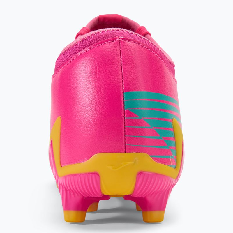 Кросівки футбольні чоловічі Joma Propulsion FG pink/yellow 6