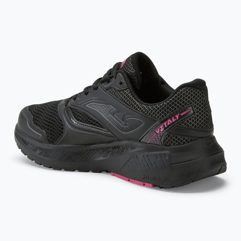 Кросівки для бігу жіночі Joma Vitaly black/pink 3