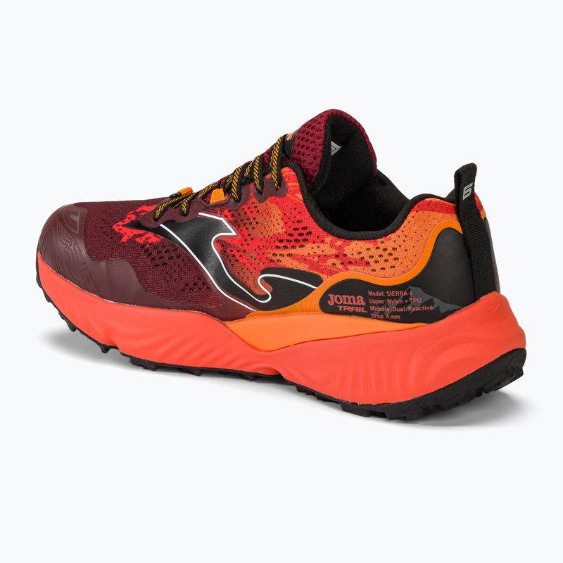 Кросівки для бігу чоловічі Joma Sierra garnet orange 3