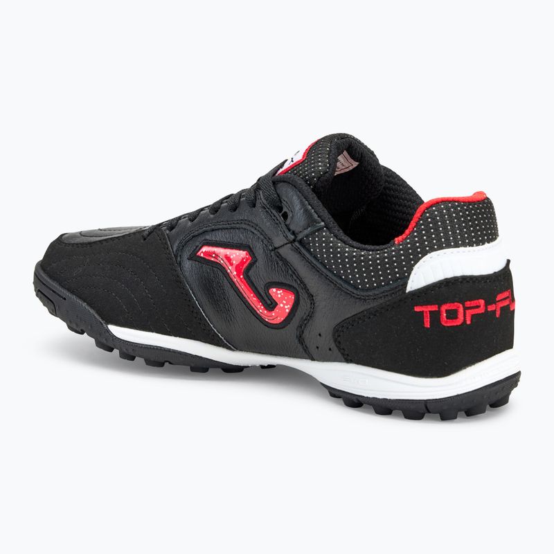 Кросівки футбольні чоловічі Joma Топ Flex TT black/red 3