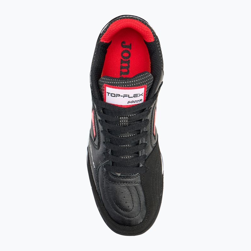 Кросівки футбольні чоловічі Joma Топ Flex TT black/red 5