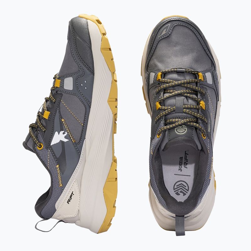 Кросівки для бігу чоловічі Joma Rift Aislatex light grey/mustard 11