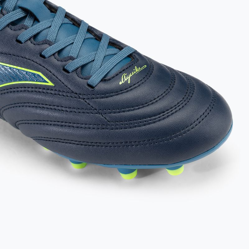 Кросівки футбольні чоловічі Joma Aguila FG navy/green fluor 7