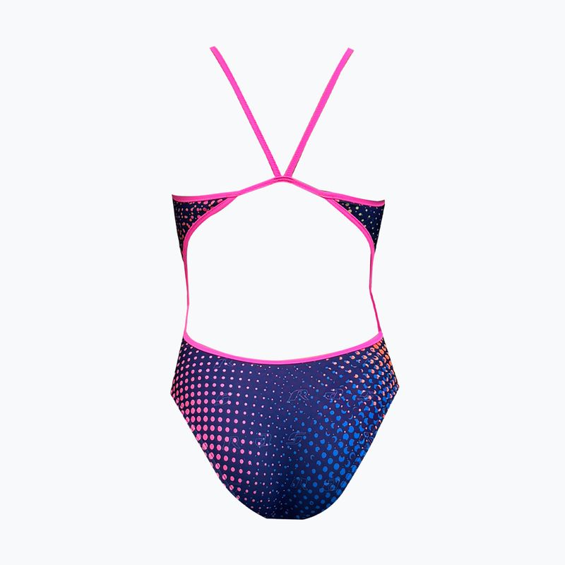 Купальник суцільний жіночий RAS Dots Active Back multicolour 2