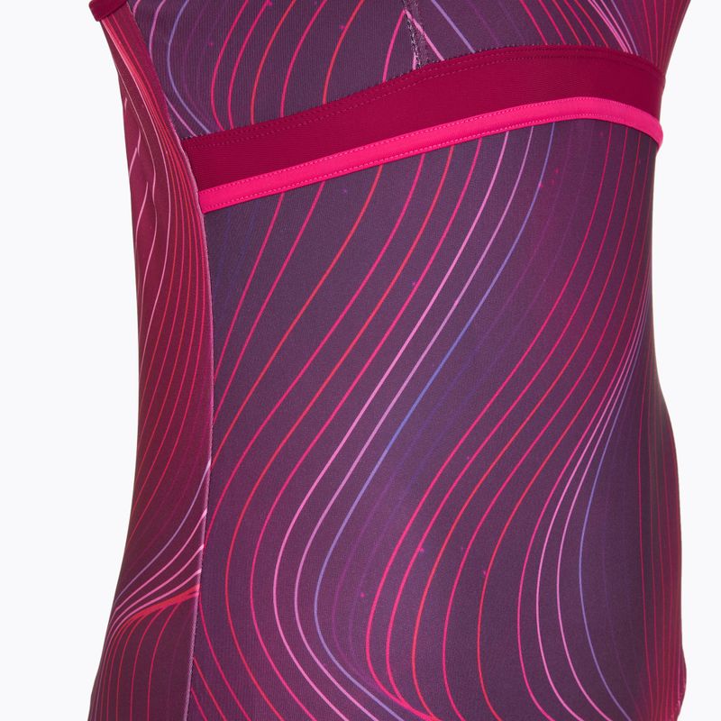 Купальник суцільний жіночий RAS Bera U-Back garnet 3