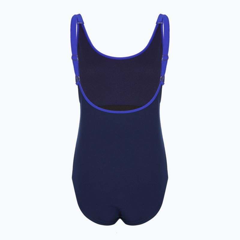 Купальник суцільний жіночий RAS Bruit Spa Back navy 2