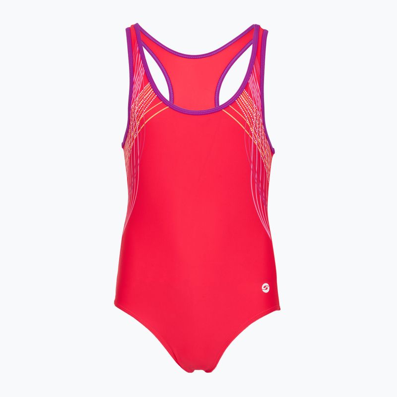 Купальник суцільний дитячий RAS Borneo Classic Back coral