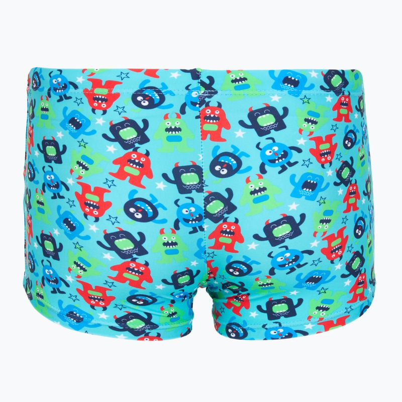 Дитячі купальні боксерки RAS Monsters Trunks turquoise 2