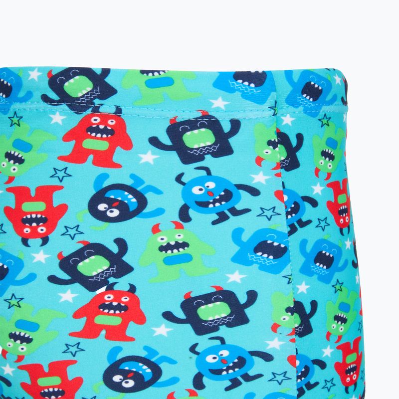 Дитячі купальні боксерки RAS Monsters Trunks turquoise 4