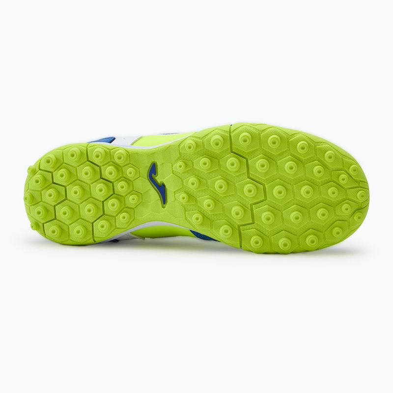 Дитячі футбольні бутси Joma Top Flex TF білий/королівський синій 4
