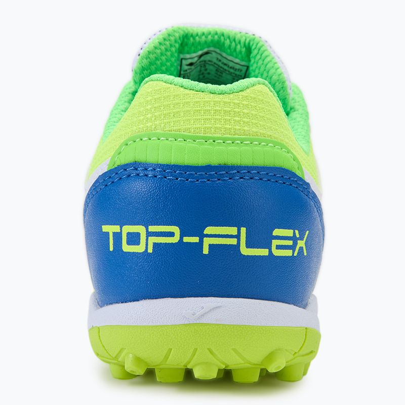 Дитячі футбольні бутси Joma Top Flex TF білий/королівський синій 6