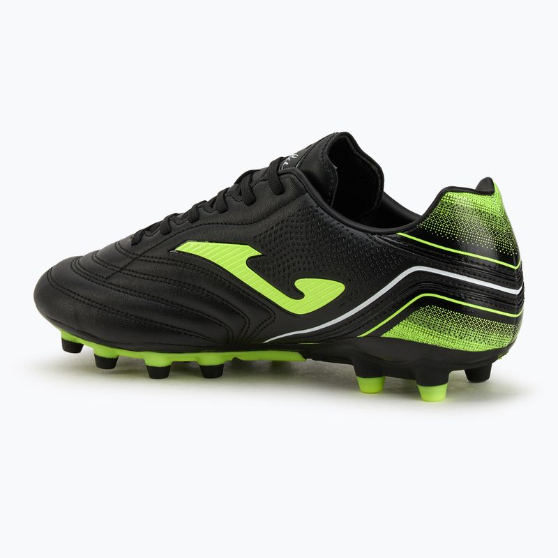 Кросівки футбольні чоловічі Joma Aguila FG black/yellow 3