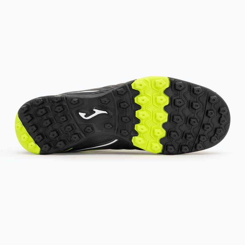 Кросівки футбольні чоловічі Joma Aguila TF black/yellow 4