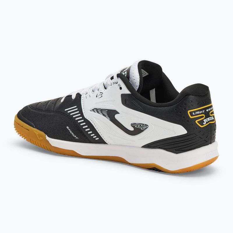 Кросівки футбольні чоловічі Joma Cancha IN black/white 3