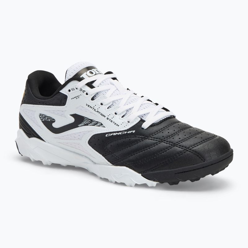 Кросівки футбольні чоловічі Joma Cancha TF black/white