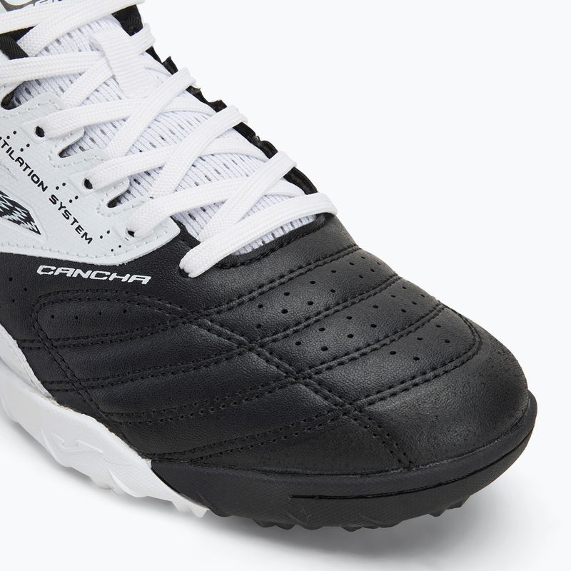 Кросівки футбольні чоловічі Joma Cancha TF black/white 7