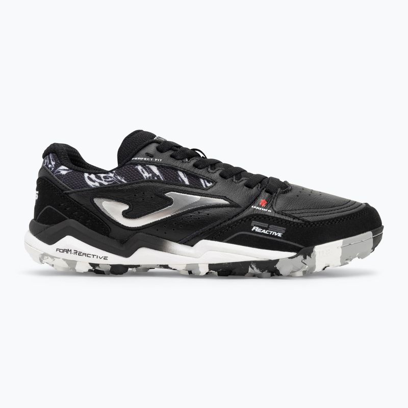 Кросівки футбольні чоловічі Joma FS Reactive TF black 2