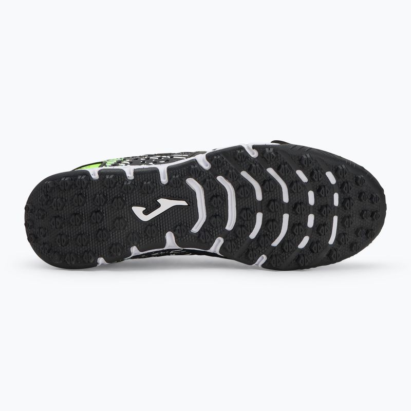 Кросівки футбольні чоловічі Joma Mundial TF black/green 4