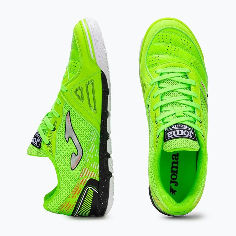 Кросівки футбольні чоловічі Joma Mundial IN fluor green 11