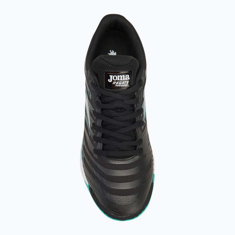 Кросівки футбольні чоловічі Joma Regate Rebound IN black 5