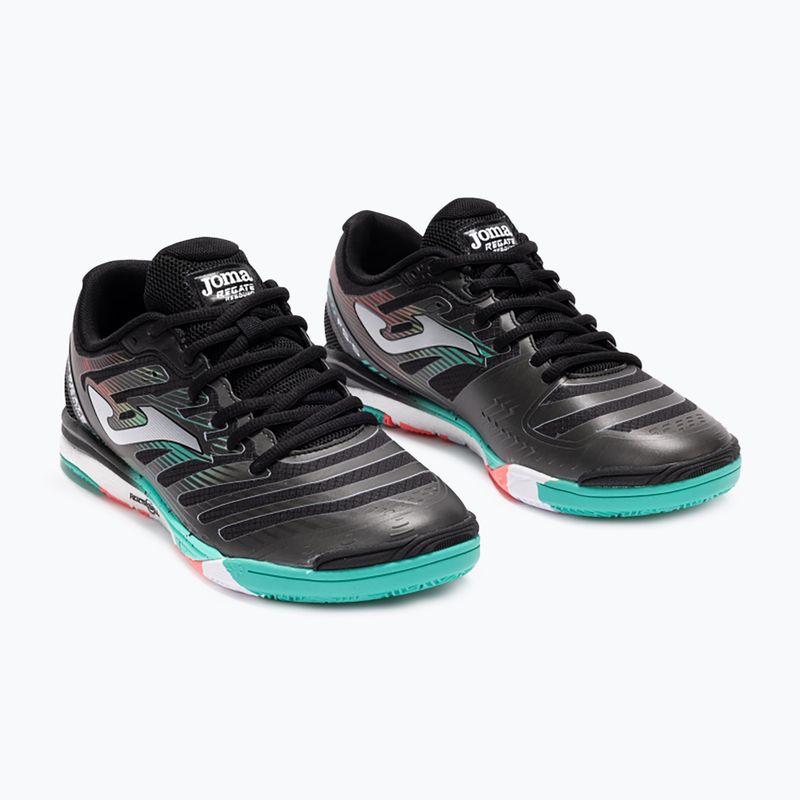Кросівки футбольні чоловічі Joma Regate Rebound IN black 9