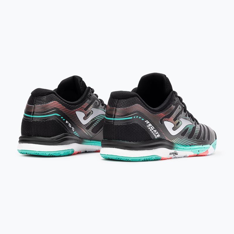 Кросівки футбольні чоловічі Joma Regate Rebound IN black 10