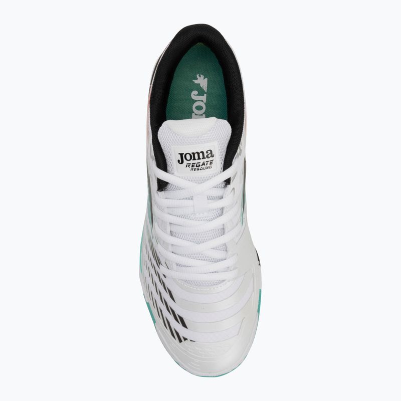 Кросівки футбольні чоловічі Joma Regate Rebound IN white 5