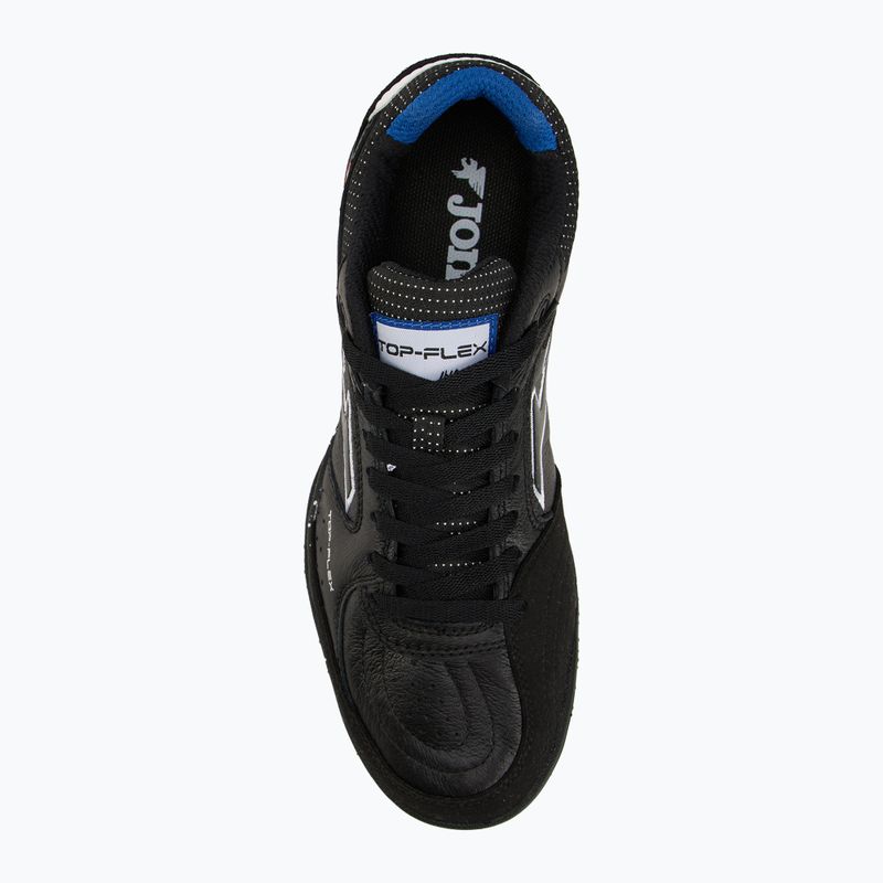 Кросівки футбольні чоловічі Joma Top Flex TF black/royal 5