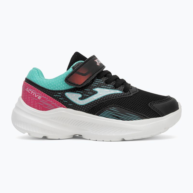 Кросівки дитячі Joma Active Jr black/turquoise 2