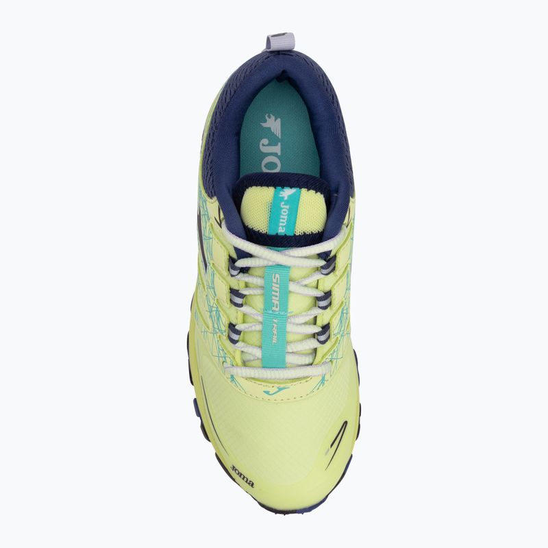Дитячі бігові кросівки Joma Sima Jr lime 5