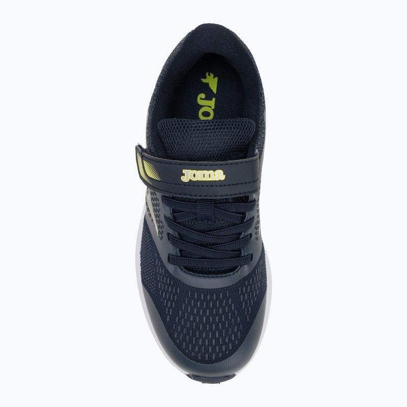 Кросівки дитячі Joma Speed Jr navy/yellow 5