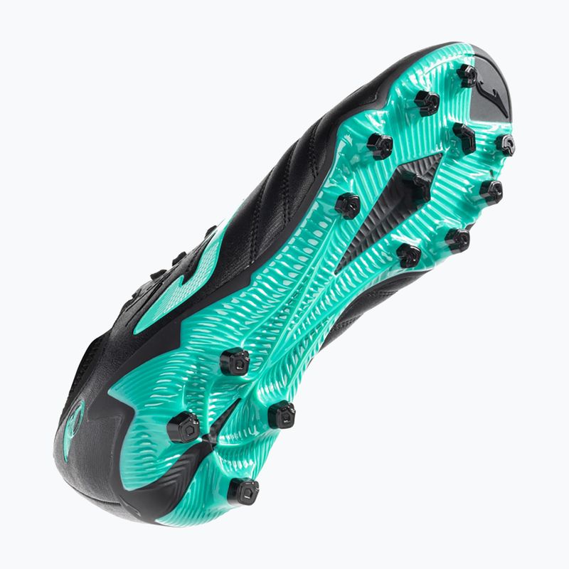 Кросівки футбольні чоловічі Joma Powerful FG black turquoise 12