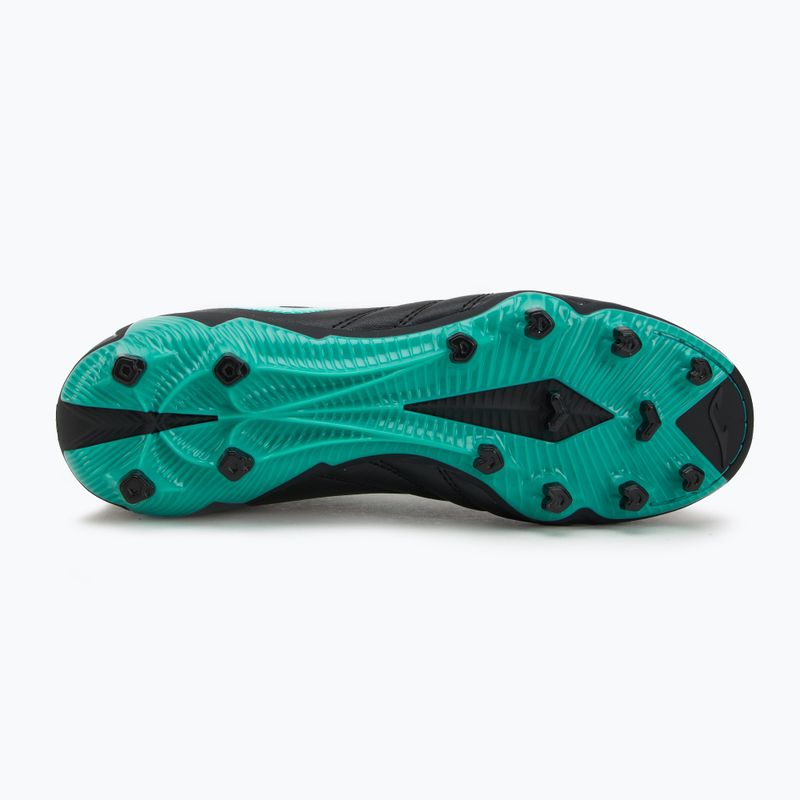 Кросівки футбольні чоловічі Joma Powerful FG black turquoise 4