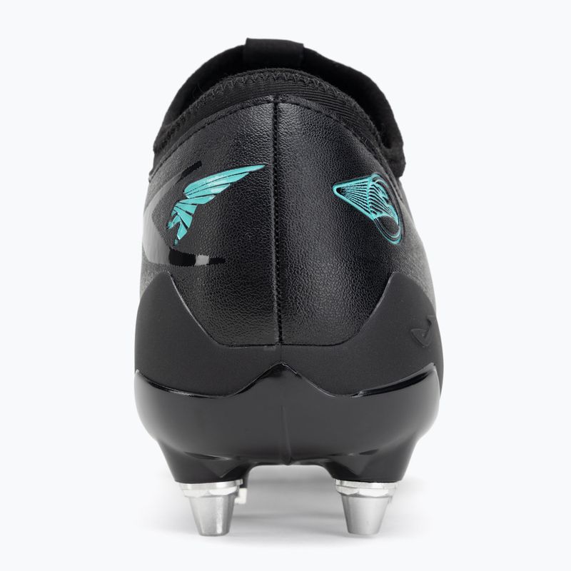 Кросівки футбольні чоловічі Joma Powerful SG black turquoise 6