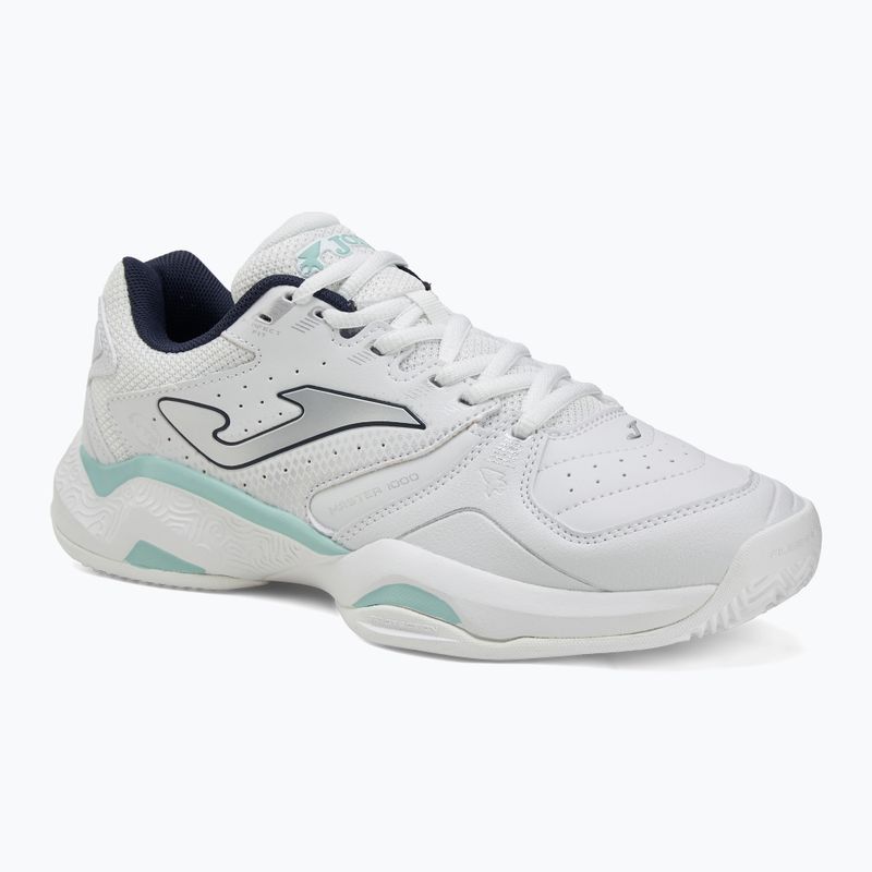 Кросівки тенісні жіночі Joma Master 1000 Lady C white/ turquoise