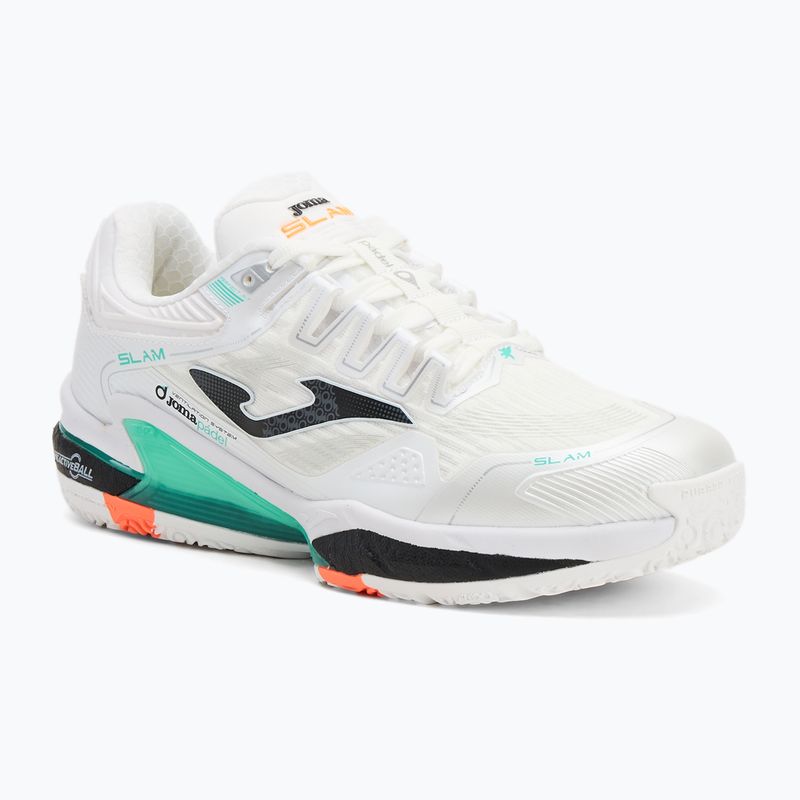 Кросівки для паделю чоловічі Joma Slam OM white/ turquoise
