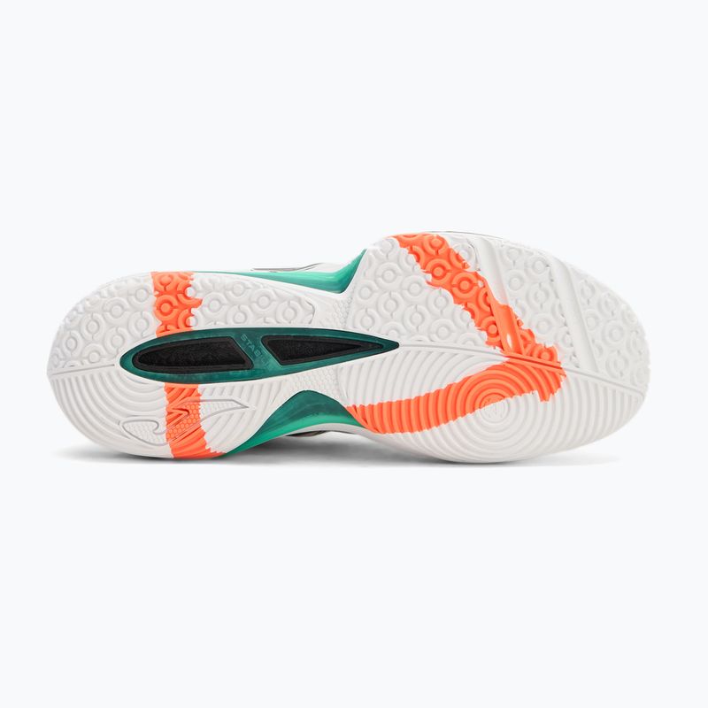 Кросівки для паделю чоловічі Joma Slam OM white/ turquoise 4