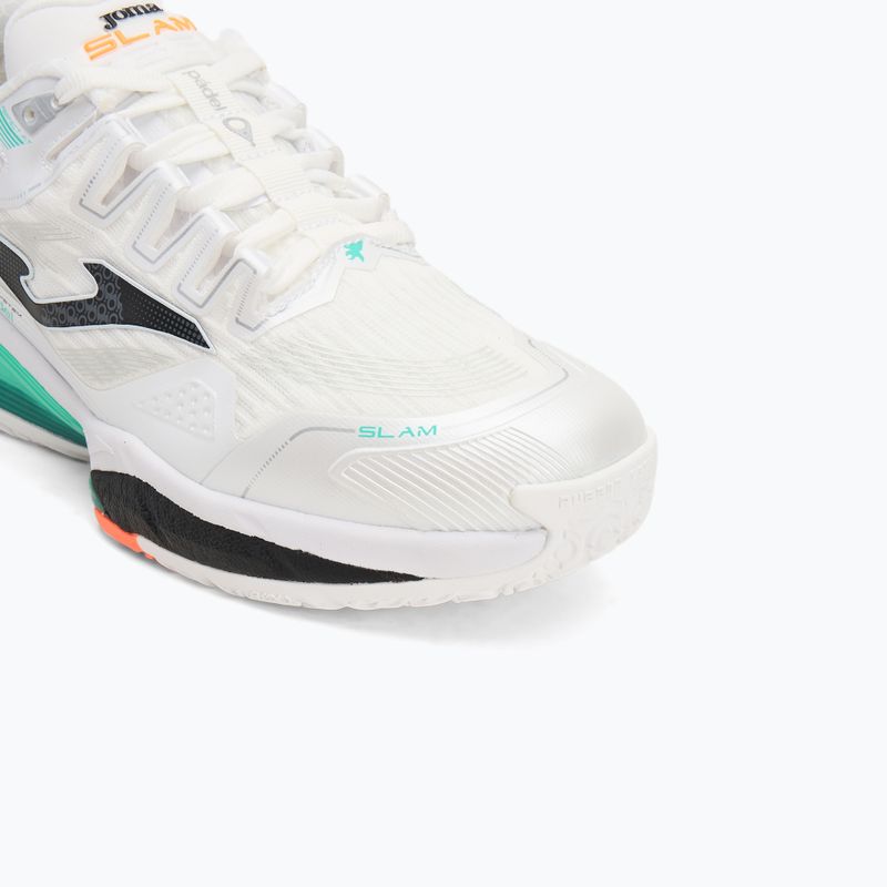 Кросівки для паделю чоловічі Joma Slam OM white/ turquoise 7