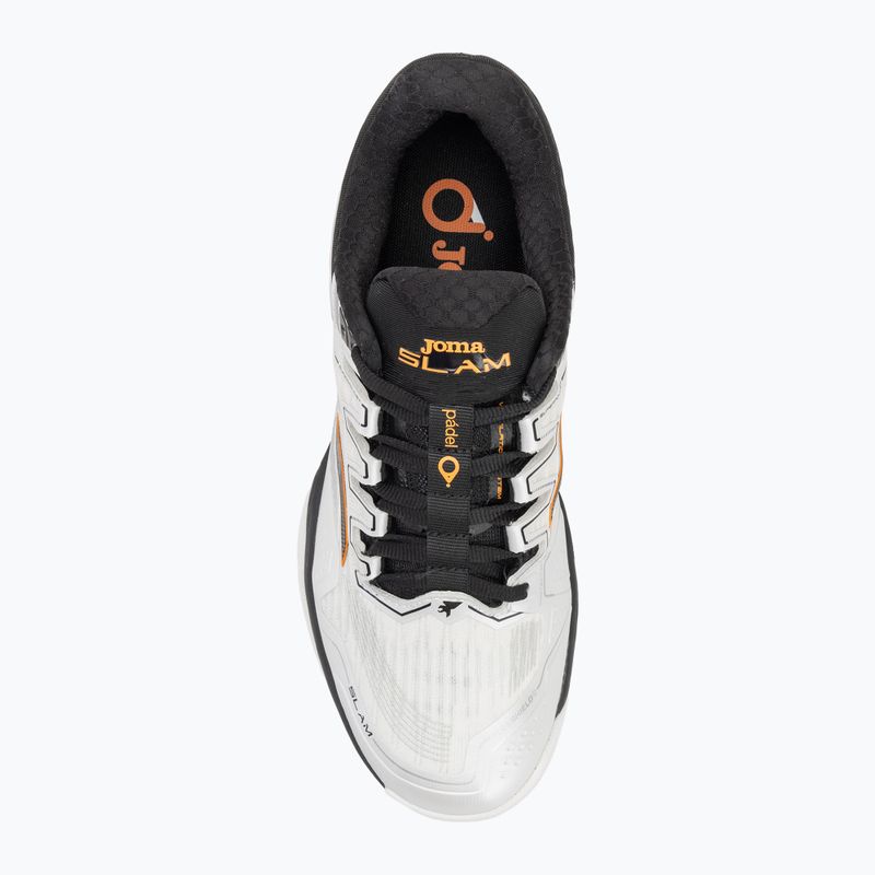 Кросівки для паделю чоловічі Joma Slam OM white/ black 5