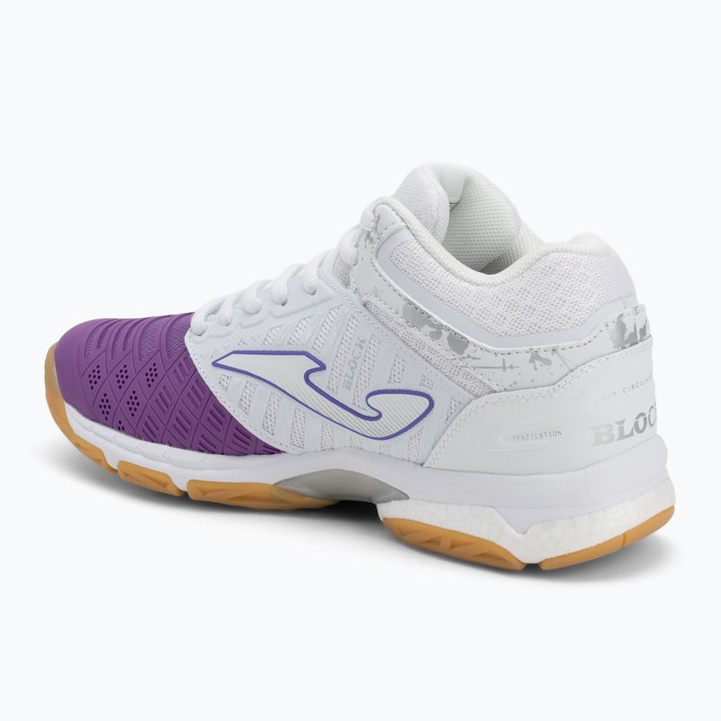 Кросівки волейбольні жіночі Joma V.Blok white/violet 3