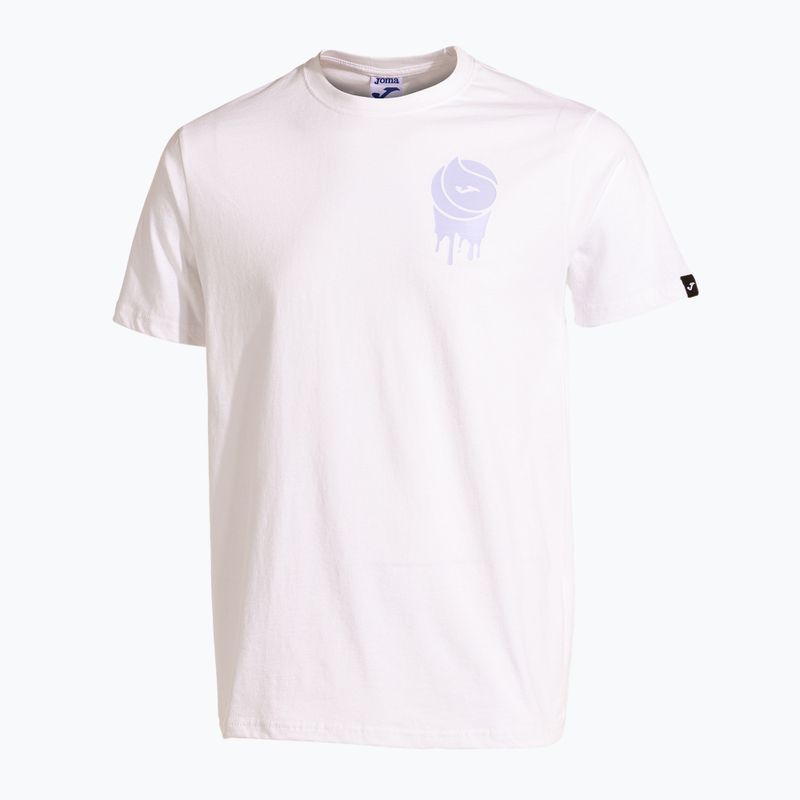 Футболка тенісна чоловіча Joma Challenge white