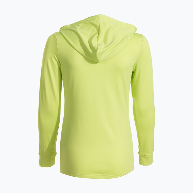 Кофта тенісна жіноча Joma Sculpture II Zip-Up Hoodie W lime 2