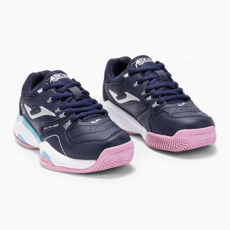 Кросівки тенісні дитячі Joma Master 1000 JR C navy blue/ pink 2