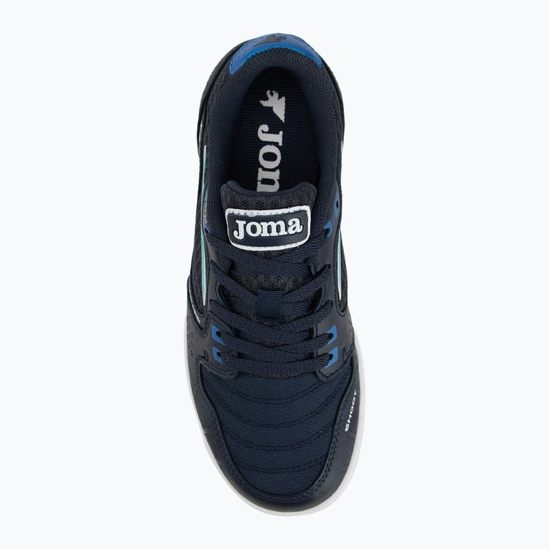 Кросівки футбольні дитячі Joma Sala Max Jr IN navy 5